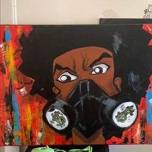 Boondocks Huey Painting